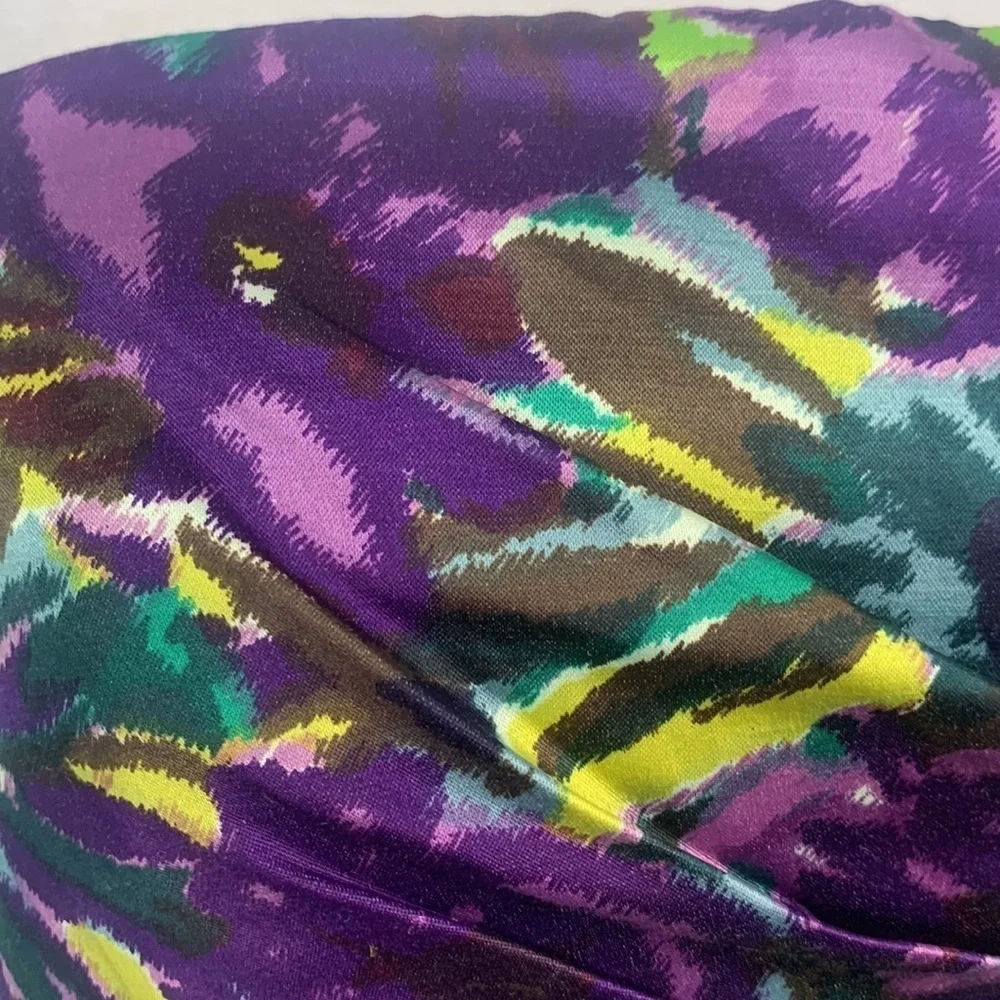 BCBGMAXAZRIA Purple Floral Mini Dress w/ Optional Straps- NWT